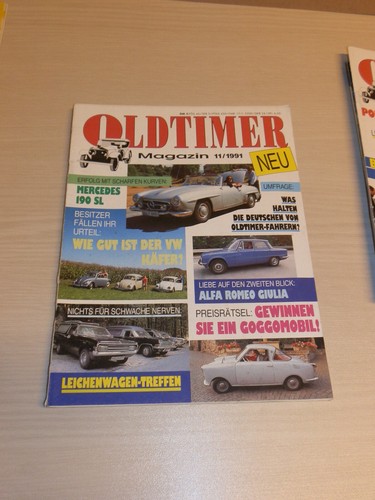 Oldtimer magazin vw - oldtimer, 11/91,