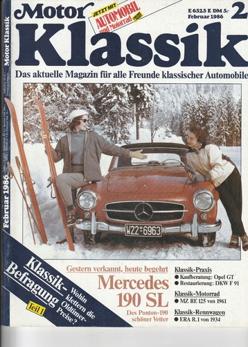 Motor klassik 1986 - motor,
