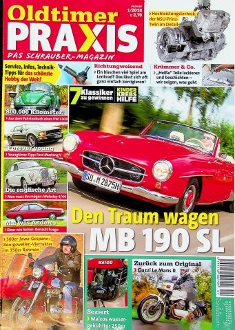 Oldtimer praxis 2018 - oldtimer,