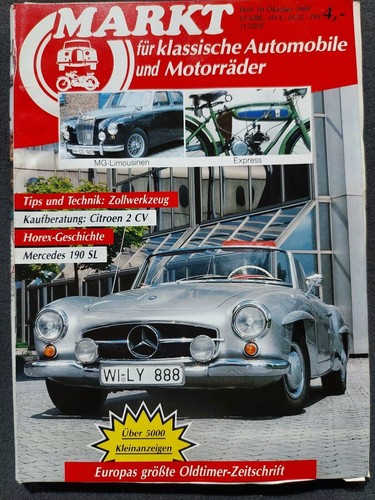 Oldtimer markt von 1989 - oldtimer,