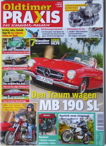 Oldtimer praxis mercedes - praxis, 1-18+mercedes