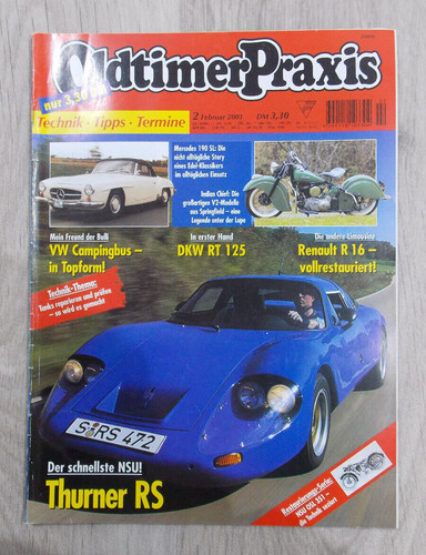 Oldtimer praxis februar 2001 - oldtimer,