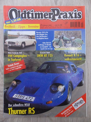 Oldtimer praxis februar 2001 - oldtimer,