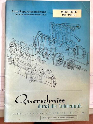 Reparaturanleitung 190 sl - reparaturanleitung,