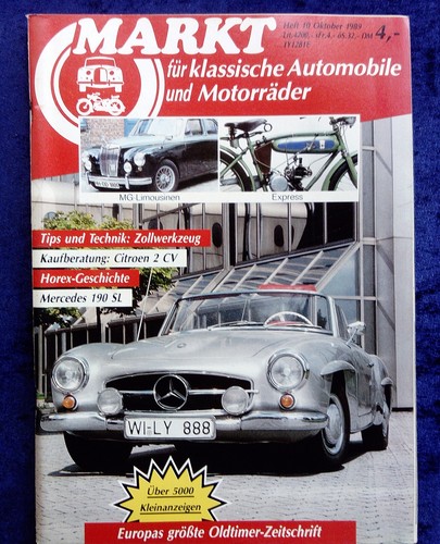 Oldtimer markt 1989 - oldtimer, 10.1989