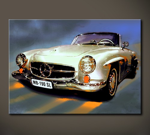 Mercedes 190 w121 bild - mercedes,