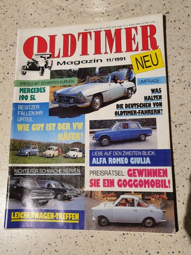 Oldtimer magazin 1991 - oldtimer, 11/1991