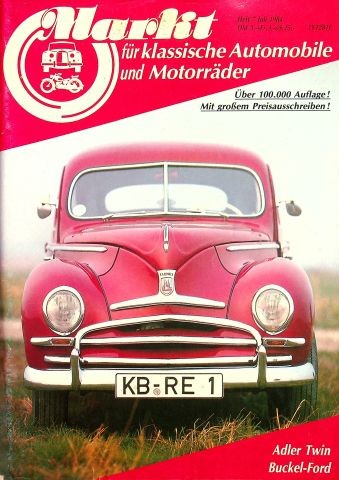 Oldtimer markt 1984 - markt,
